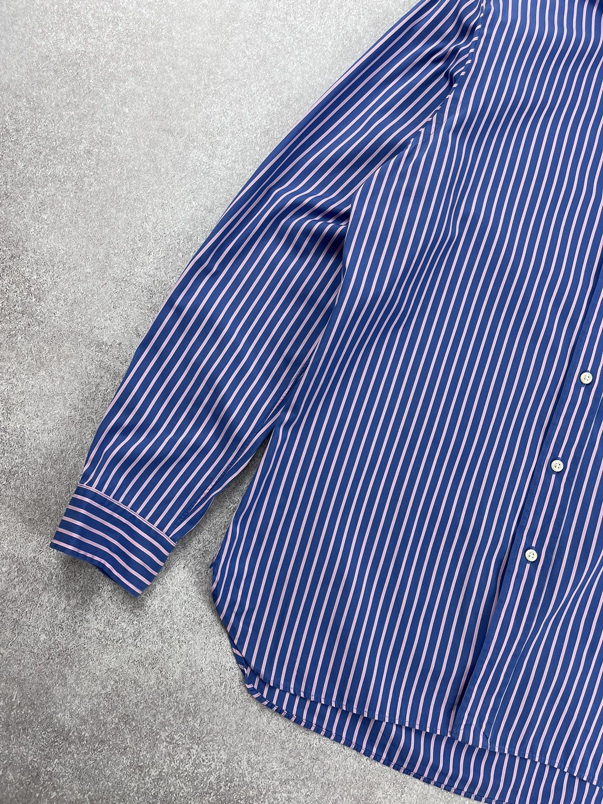 Polo Ralph Lauren × Ralph Lauren Polo Ralph Laurer Logo Striped Shirt Size US L / EU 52-54 / 3 - 5 Thumbnail