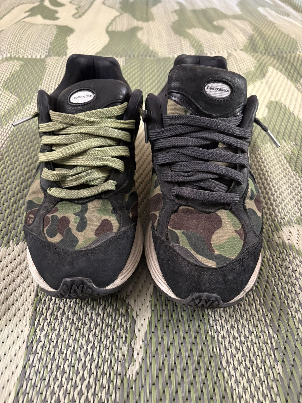 Bape × New Balance Bape x new balance 2002r Size US 10 / EU 43 - 3 Thumbnail