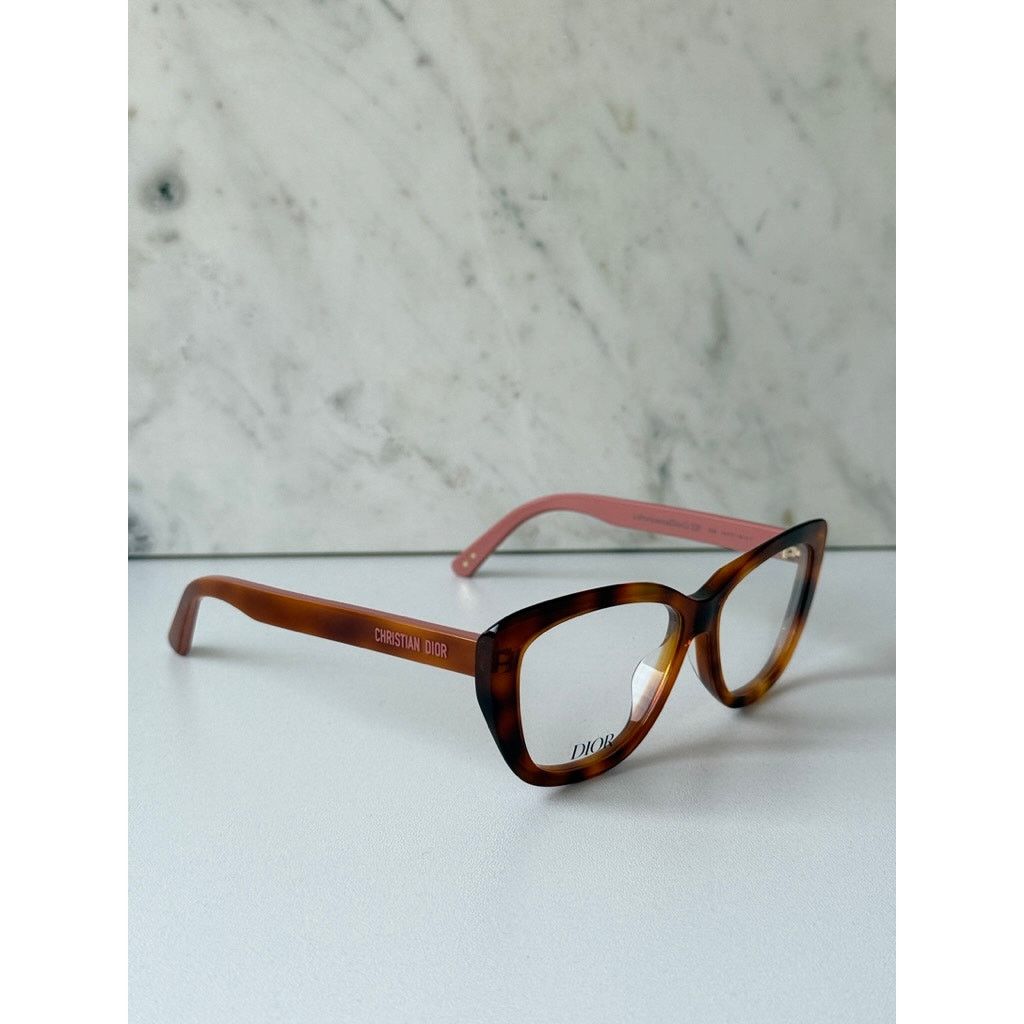 Dior NEW Dior LaParisienneDiorO S2I Eyeglasses Frames in Brown Size ONE SIZE - 7 Thumbnail