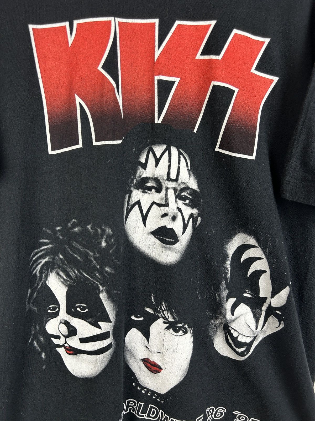 Band Tees 90s Kiss Alive Worldwide 96/97 I Got The Best Rock T-Shirt Size US L / EU 52-54 / 3 - 2 Thumbnail
