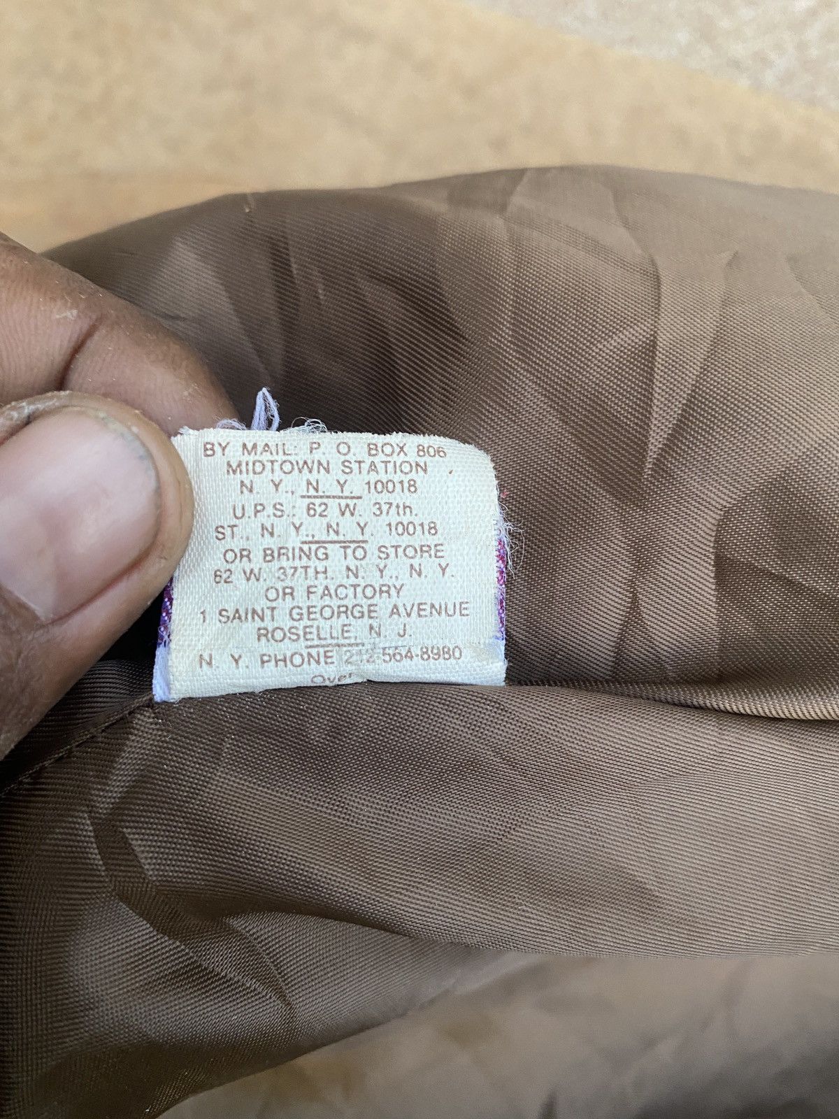 Other Vintage hanger us air force leather jacket Size US M / EU 48-50 / 2 - 12 Thumbnail