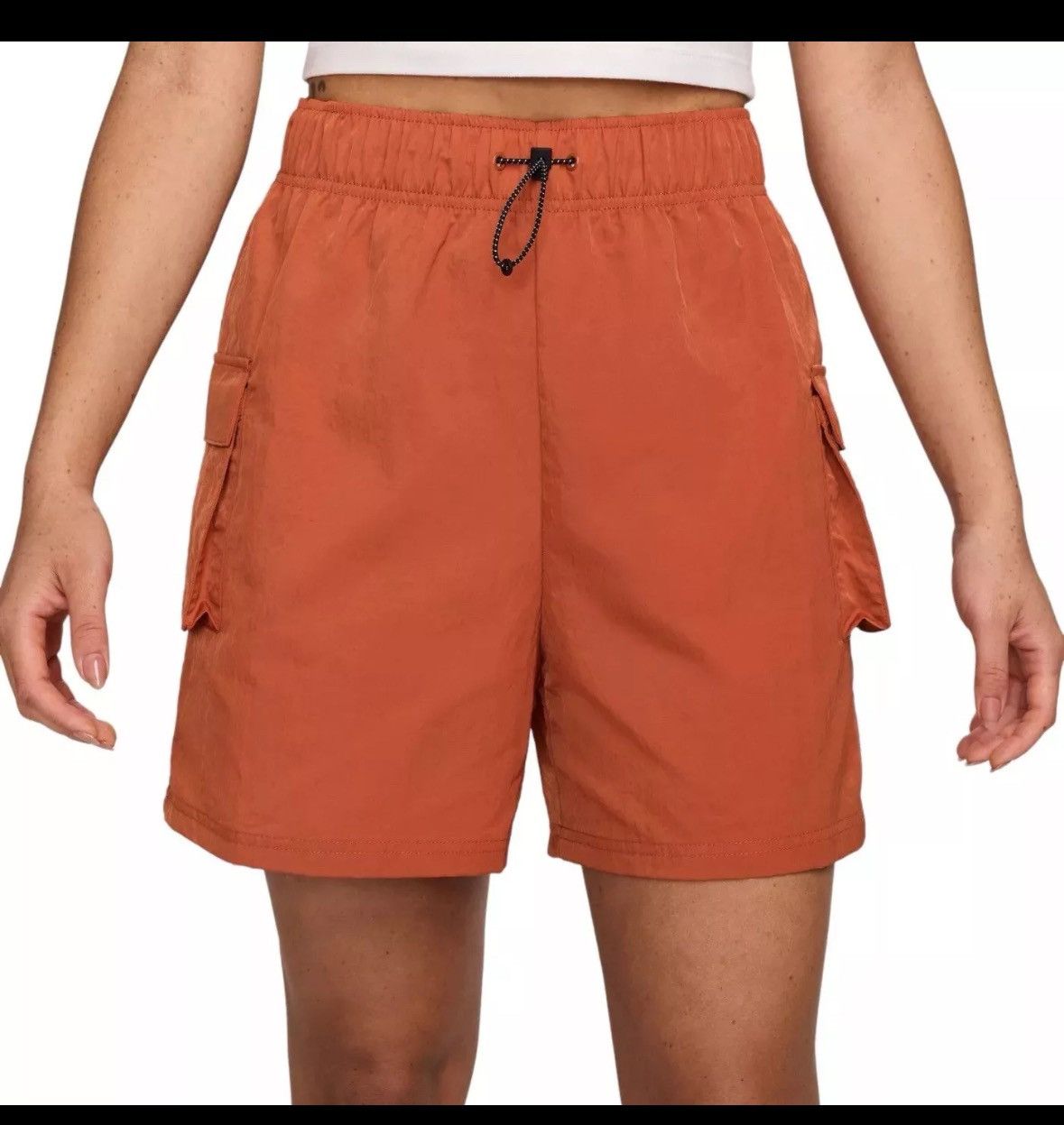 Nike Nike Sportswear Essential Woven High Rise shorts NWT size S Size 27" / US 4 / IT 40 - 1 Thumbnail