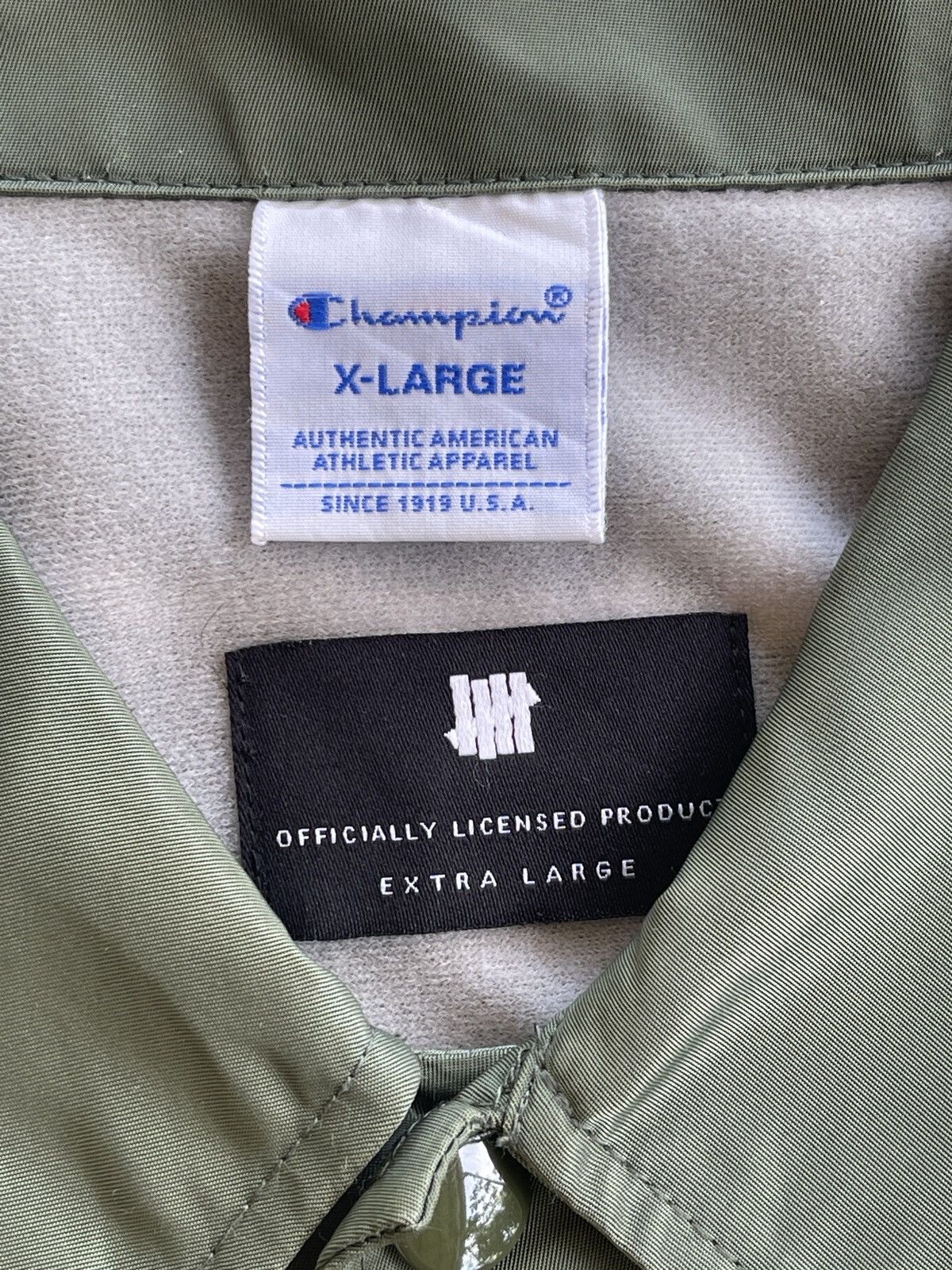 Undefeated Undefeated X Champion Coach Jacket Size US XL / EU 56 / 4 - 11 Thumbnail