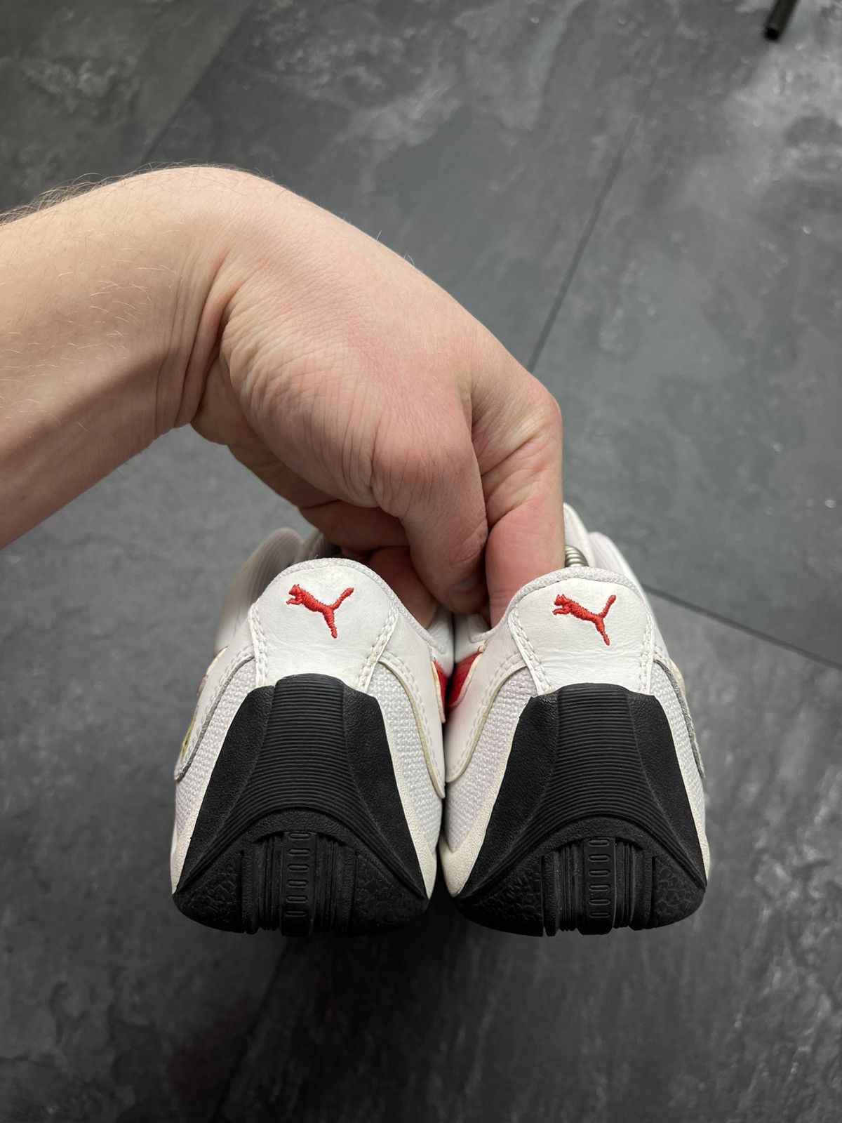 Ferrari × Puma × Vintage Vintage Puma Speedcat Ferrari Racing Suede Y2K Sneakers Size US 5.5 / EU 38 - 11 Thumbnail
