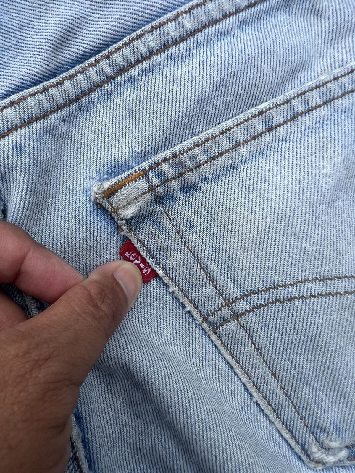 Levi's Vintage Distressed Levis Denim Size US 31 - 6 Thumbnail