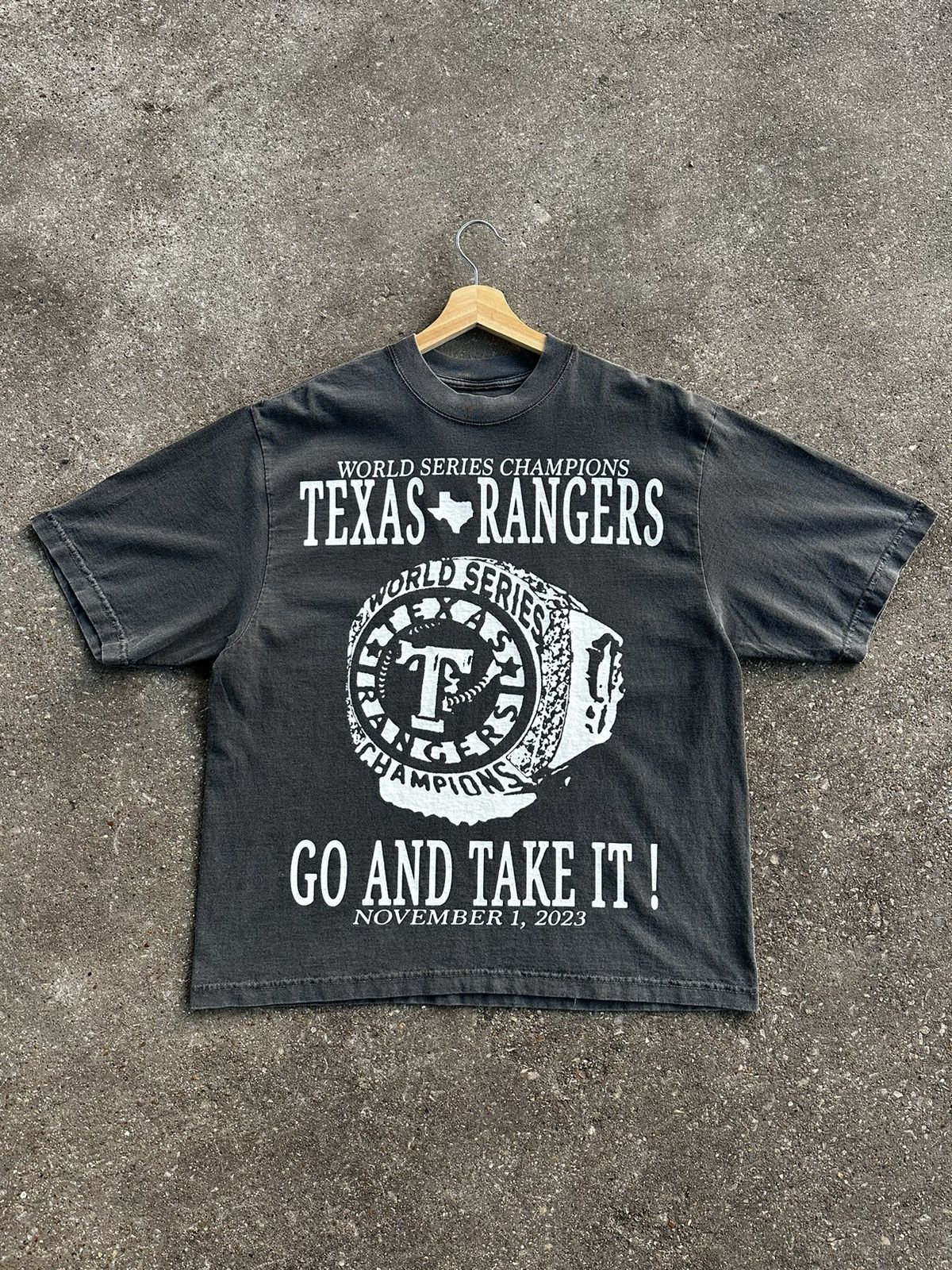 Heavyweight Texas Rangers World Series Champions
