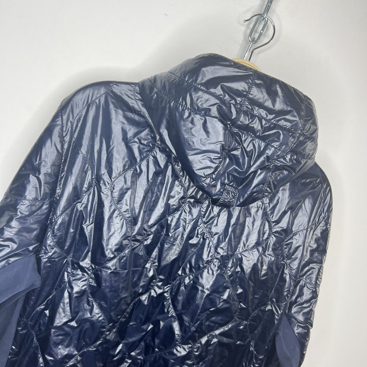 Stone Island Stone Island Pertex Primaloft Padded Nylon Jacket Navy Shiny Size US L / EU 52-54 / 3 - 13 Thumbnail