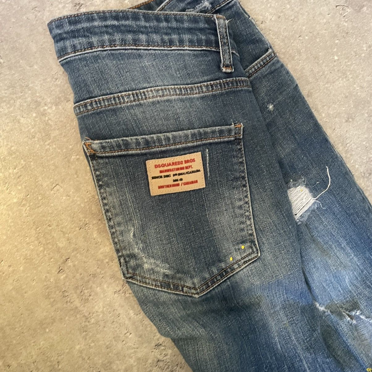 Other Vintage Dsqaured2 Patch Logo Staight Fit Jeans Size US 32 / EU 48 - 8 Thumbnail
