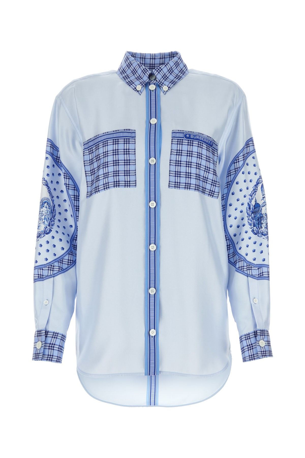 image of Burberry Camicia in Mixed Colours, Women's (Size Small)