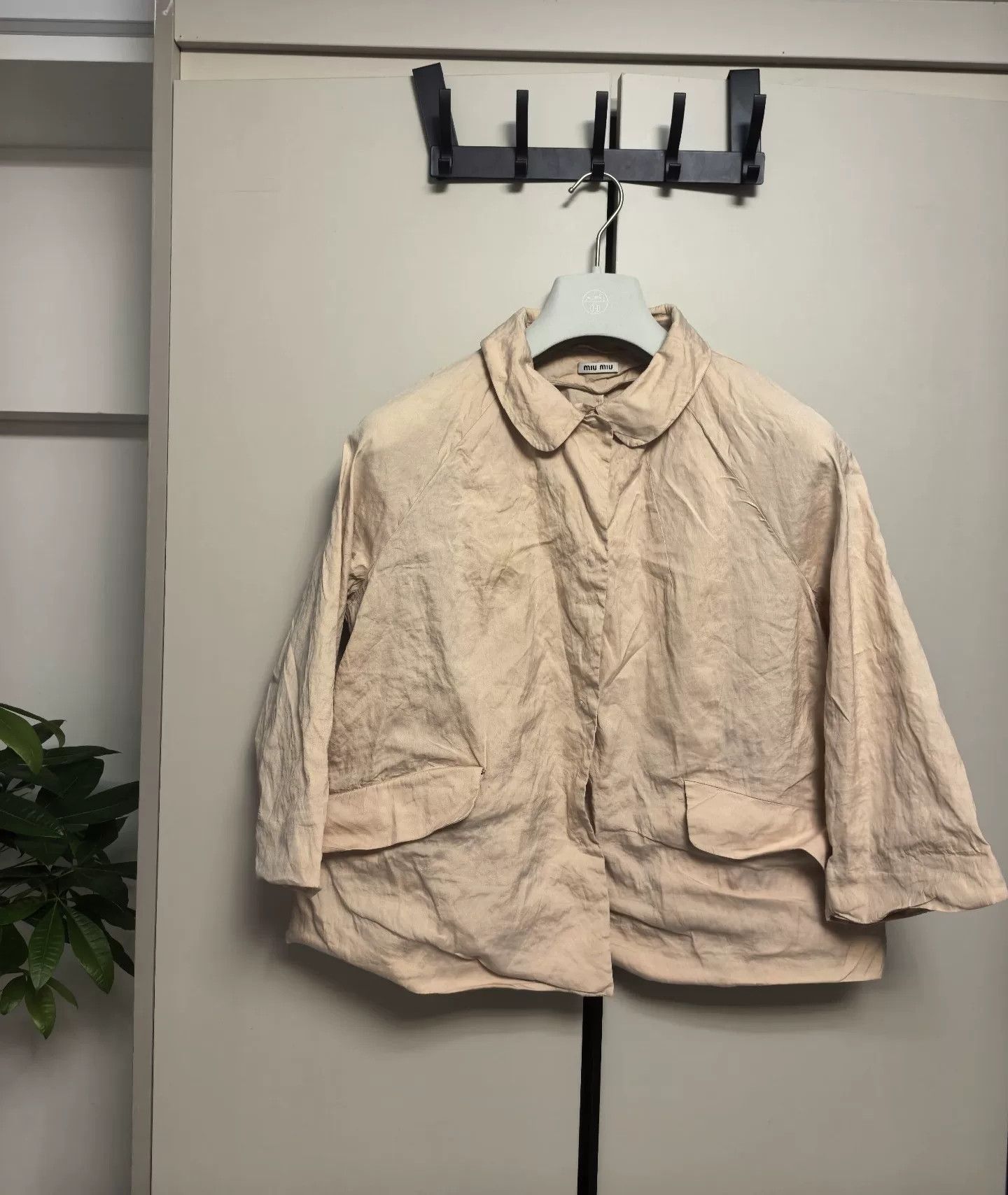 Miu Miu Miu Miu Runway Pleated Jacket Size S / US 4 / IT 40 - 1 Thumbnail