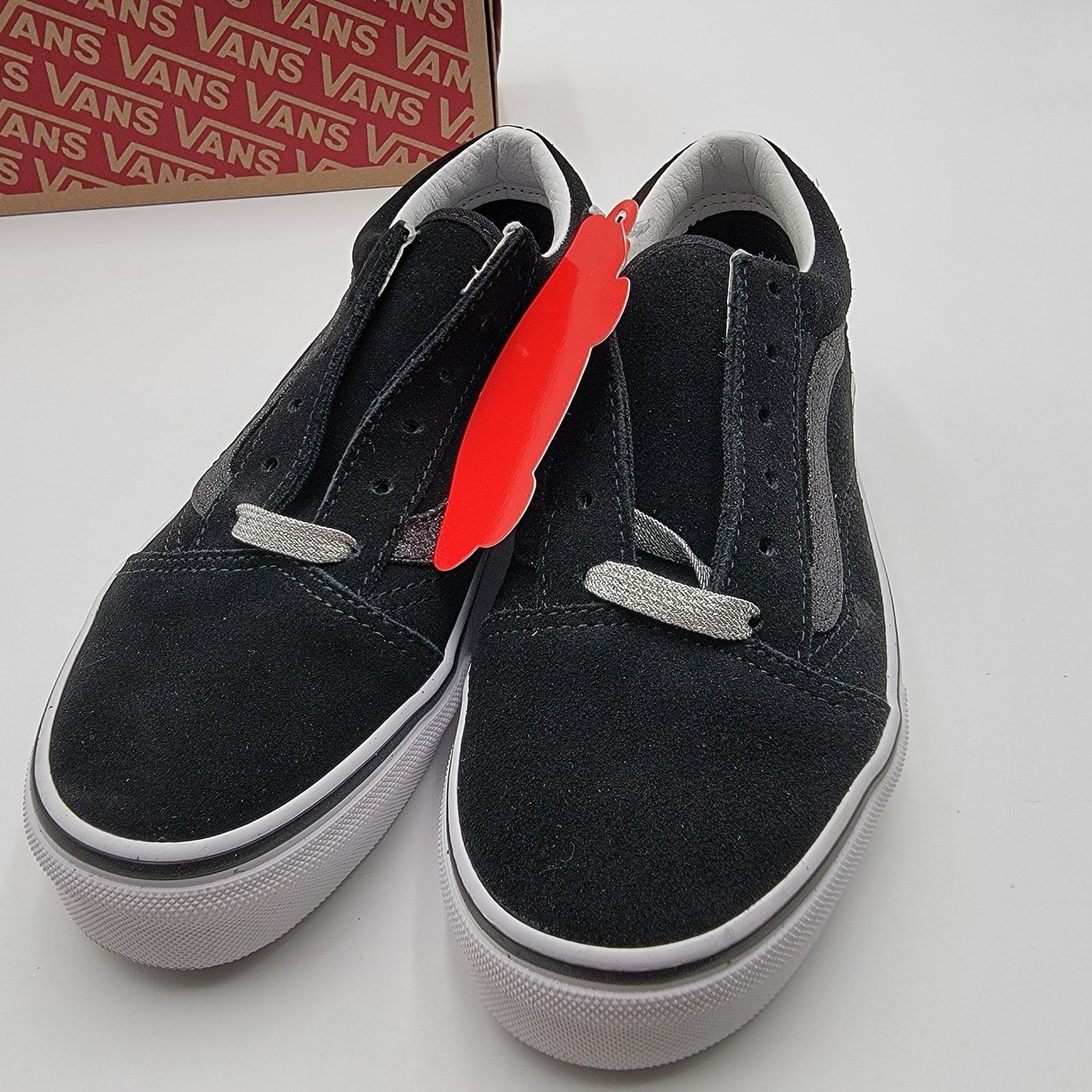 Vans Vans Old Skool Glitter Sidestripe Black WmSz 4.5 VN0A4BUUXNO Size US 4.5 / IT 34.5 - 3 Thumbnail