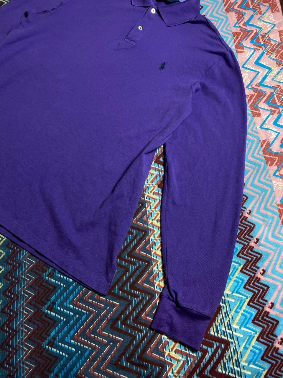 Polo Ralph Lauren × Vintage Polo Golf Ralph Lauren sweater jumper purple basic half Size US L / EU 52-54 / 3 - 10 Thumbnail