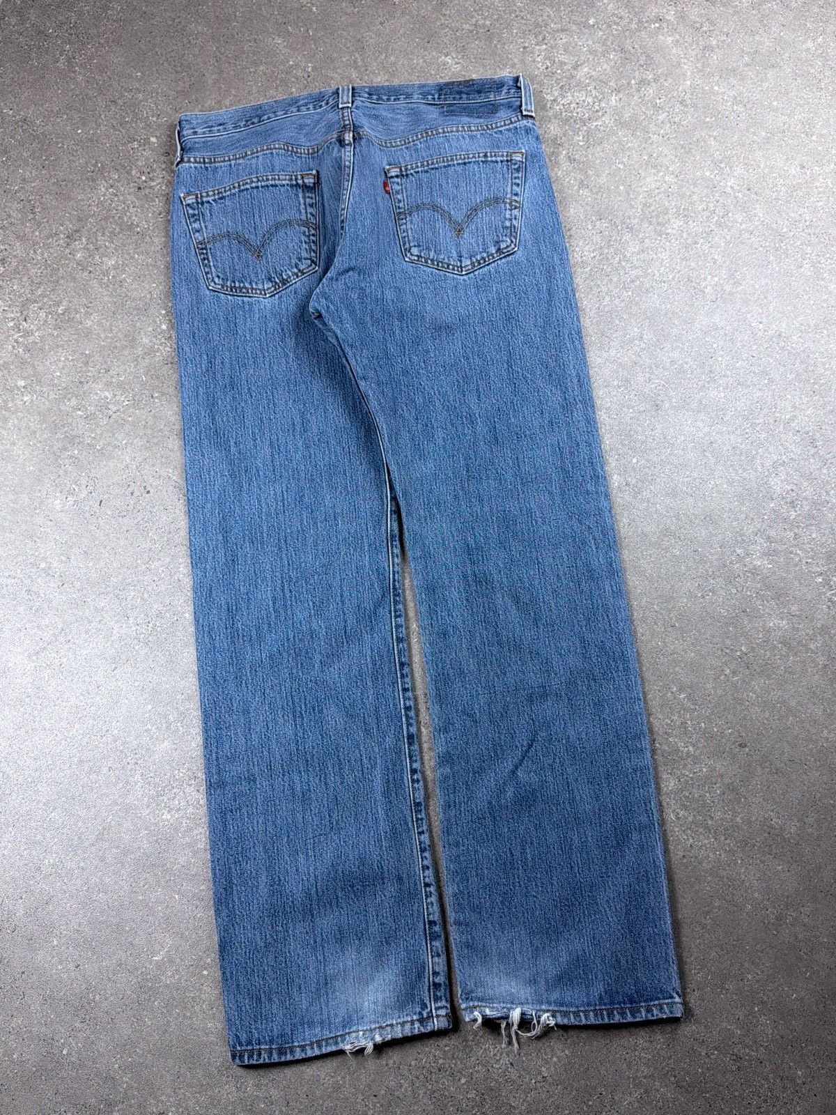Levi's 00s Levi’s 501 straight denim jeans Size US 36 / EU 52 - 1 Thumbnail