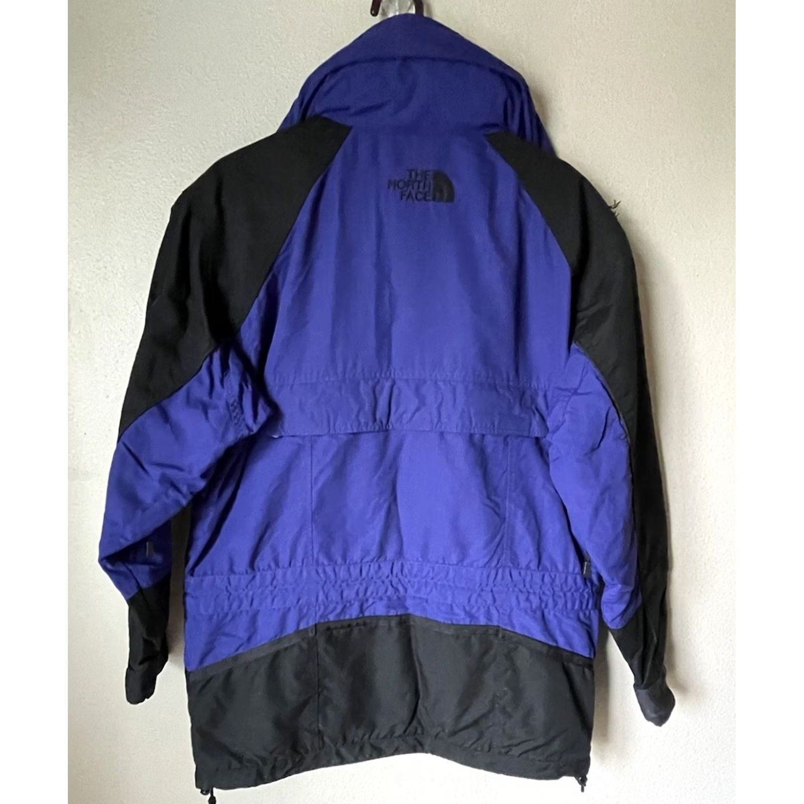 The North Face VINTAGE The North Face Steep Tech Jacket Men L Ski Blue/Black Zip-Up Hood Wind-Resistant Water-Resistant Pockets 00s? Size US L / EU 52-54 / 3 - 3 Thumbnail