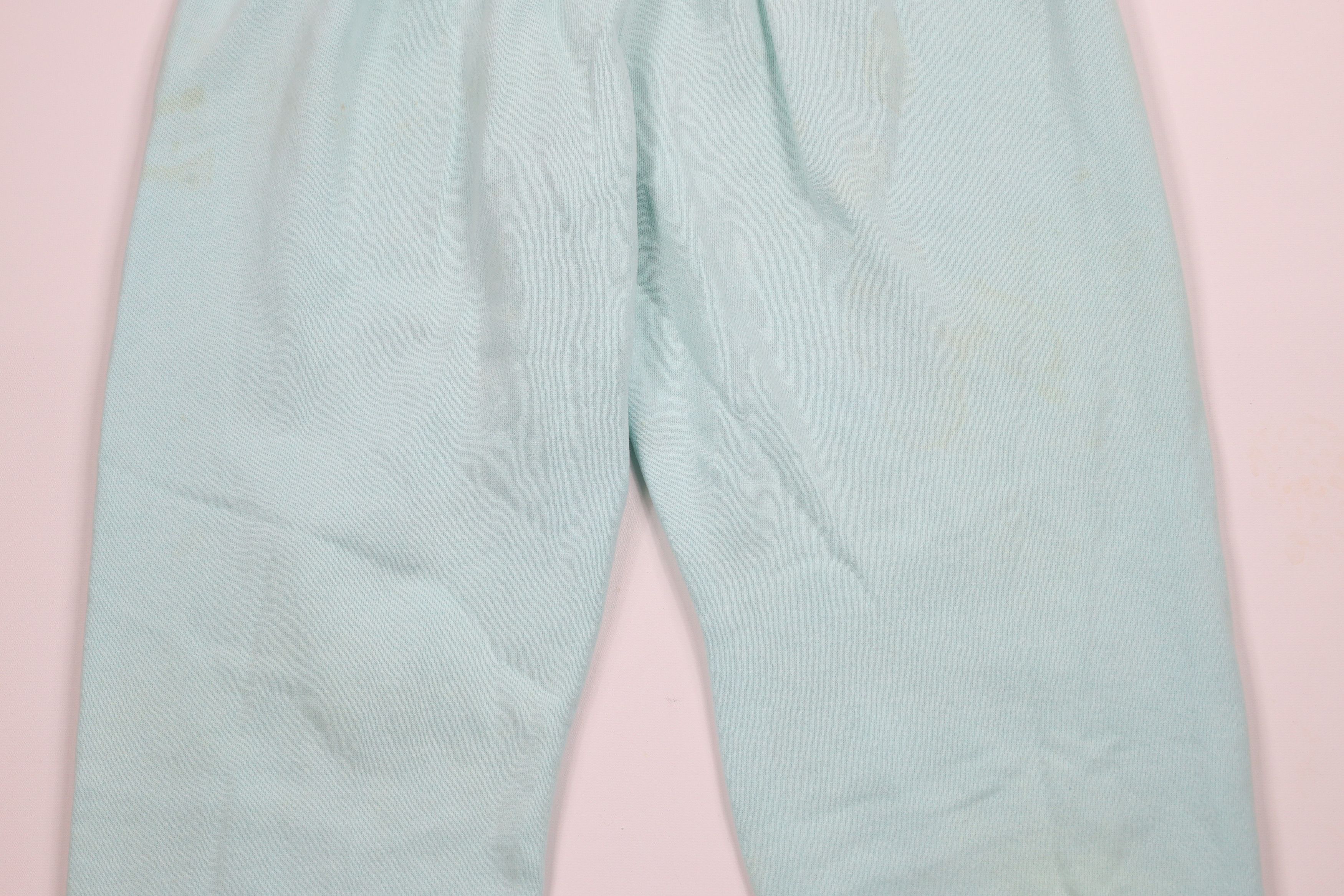 Vintage Vintage 90s Streetwear Blank Sweatpants Joggers Blue USA Size 32" / US 10 / IT 46 - 11 Thumbnail