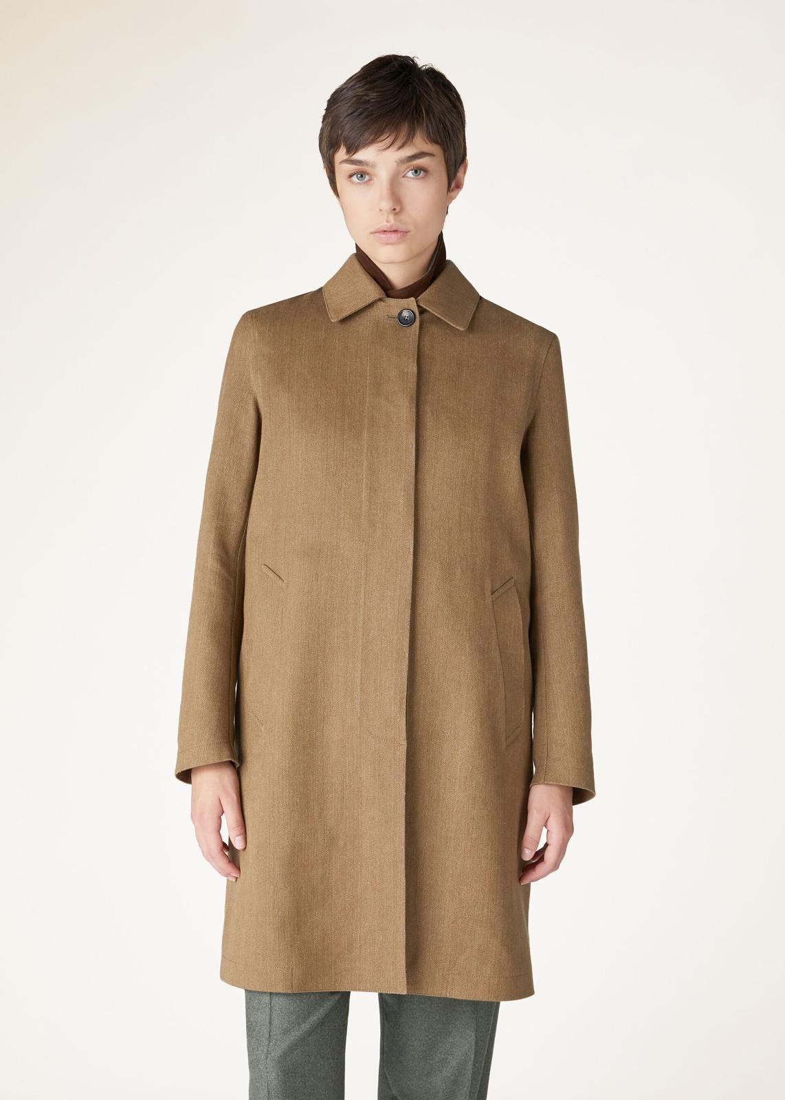 Loro Piana o1srvl11e1224 Cotton Alder Coat in Brown Size XS / US 0-2 / IT 36-38 - 3 Thumbnail