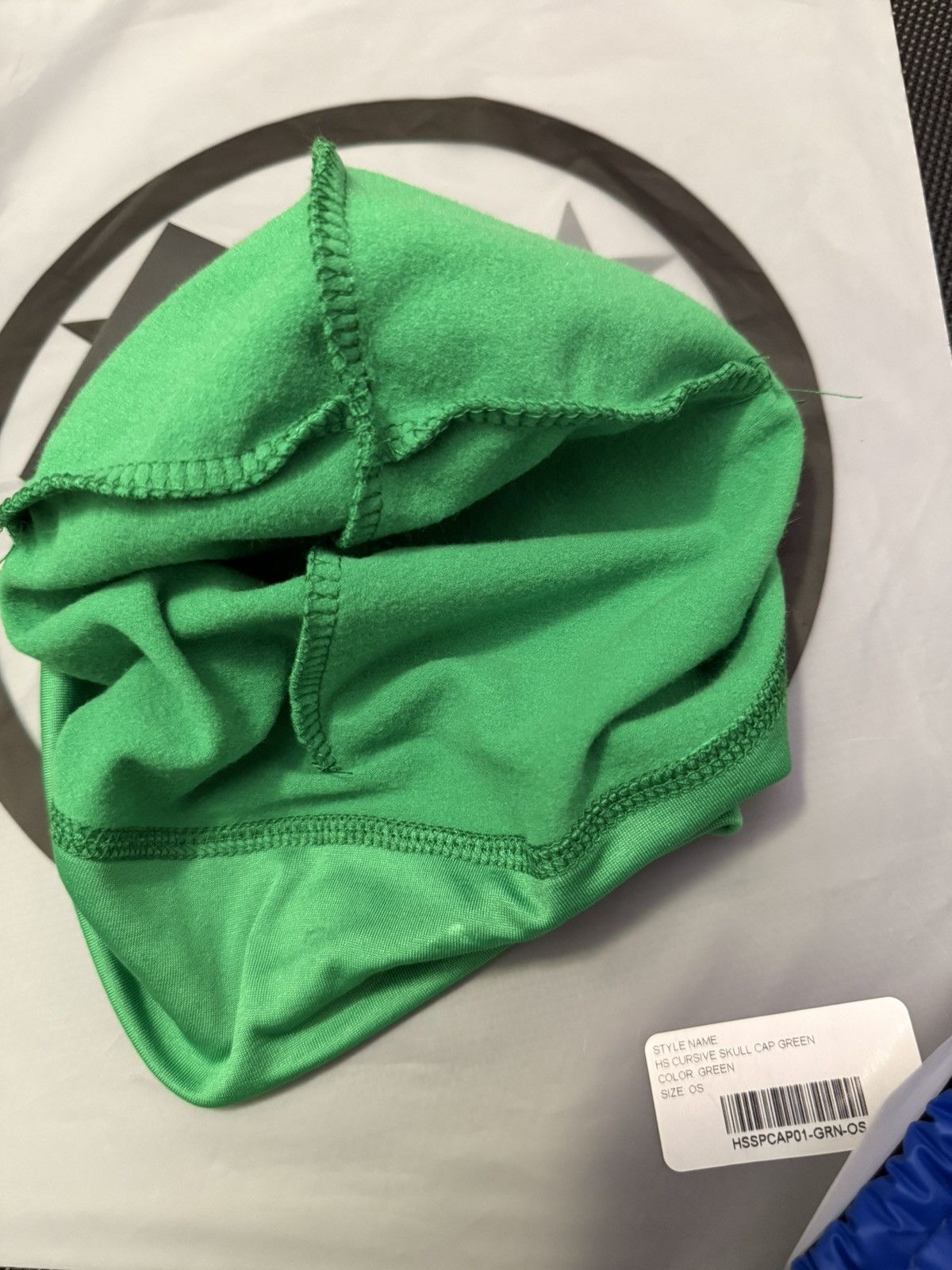 HELLSTAR HELLSTAR GREEN SKULL CAP Size ONE SIZE - 2 Thumbnail