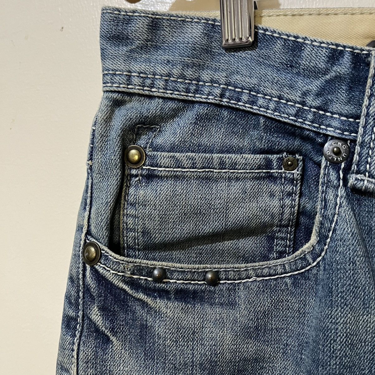 Ecko Unltd. 2000's Ecko Unltd. "Just Salvation" Baggy Denim Pants Size US 35 - 6 Thumbnail