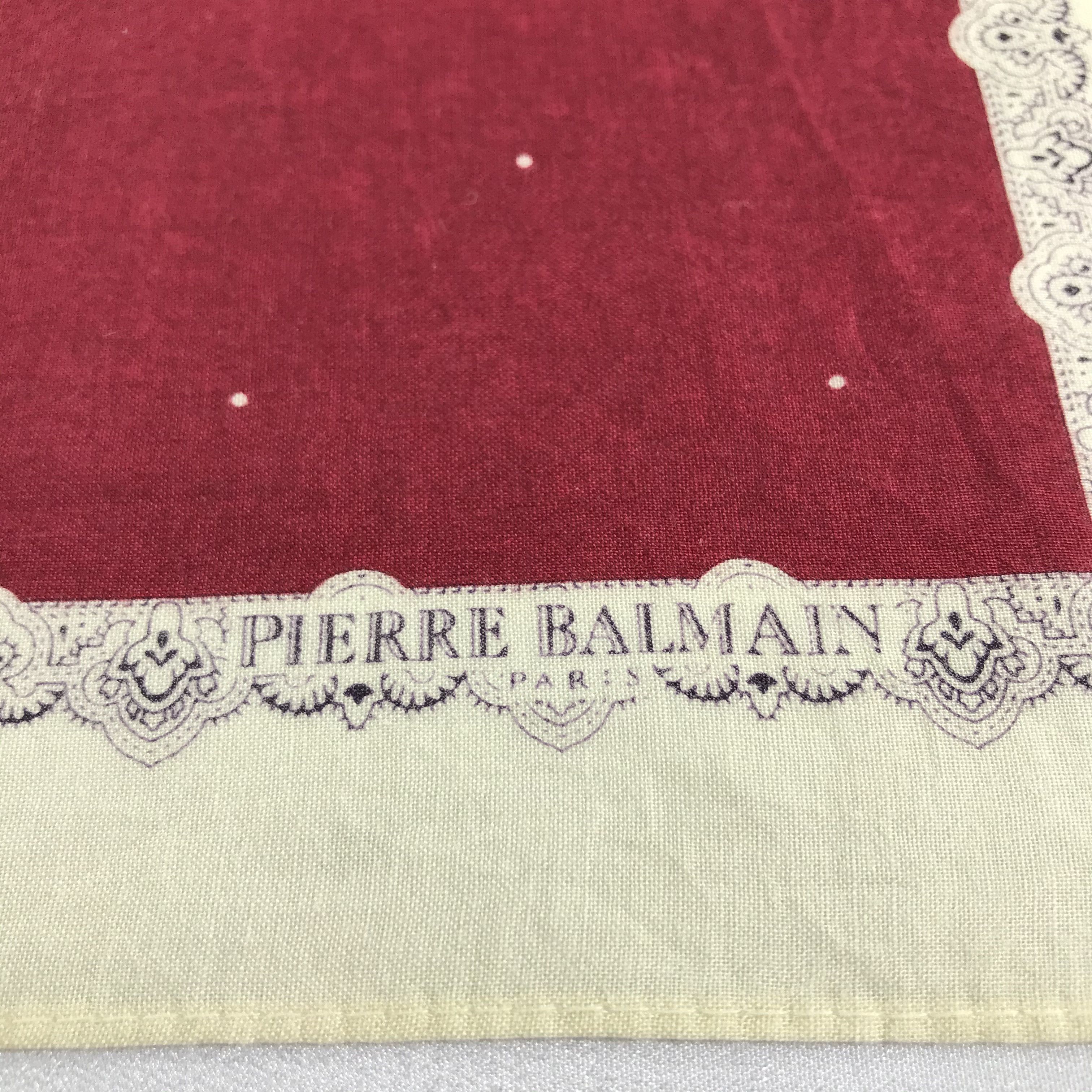 Pierre Balmain Pierre Balmain Handkerchief Neckerchief Bandana H1220 Size ONE SIZE - 3 Thumbnail