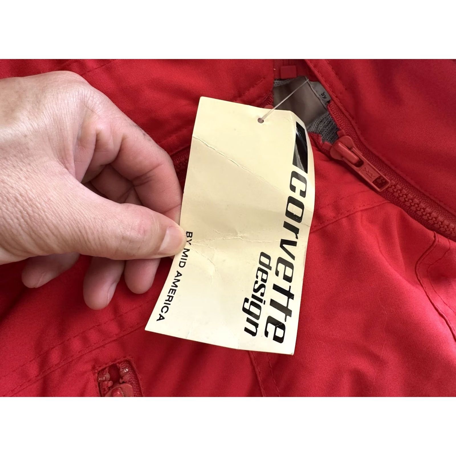 Vintage VINTAGE 80s Midamerica Very Red Nylon Puffer Jacket Ski Men M NWT Size US M / EU 48-50 / 2 - 4 Thumbnail