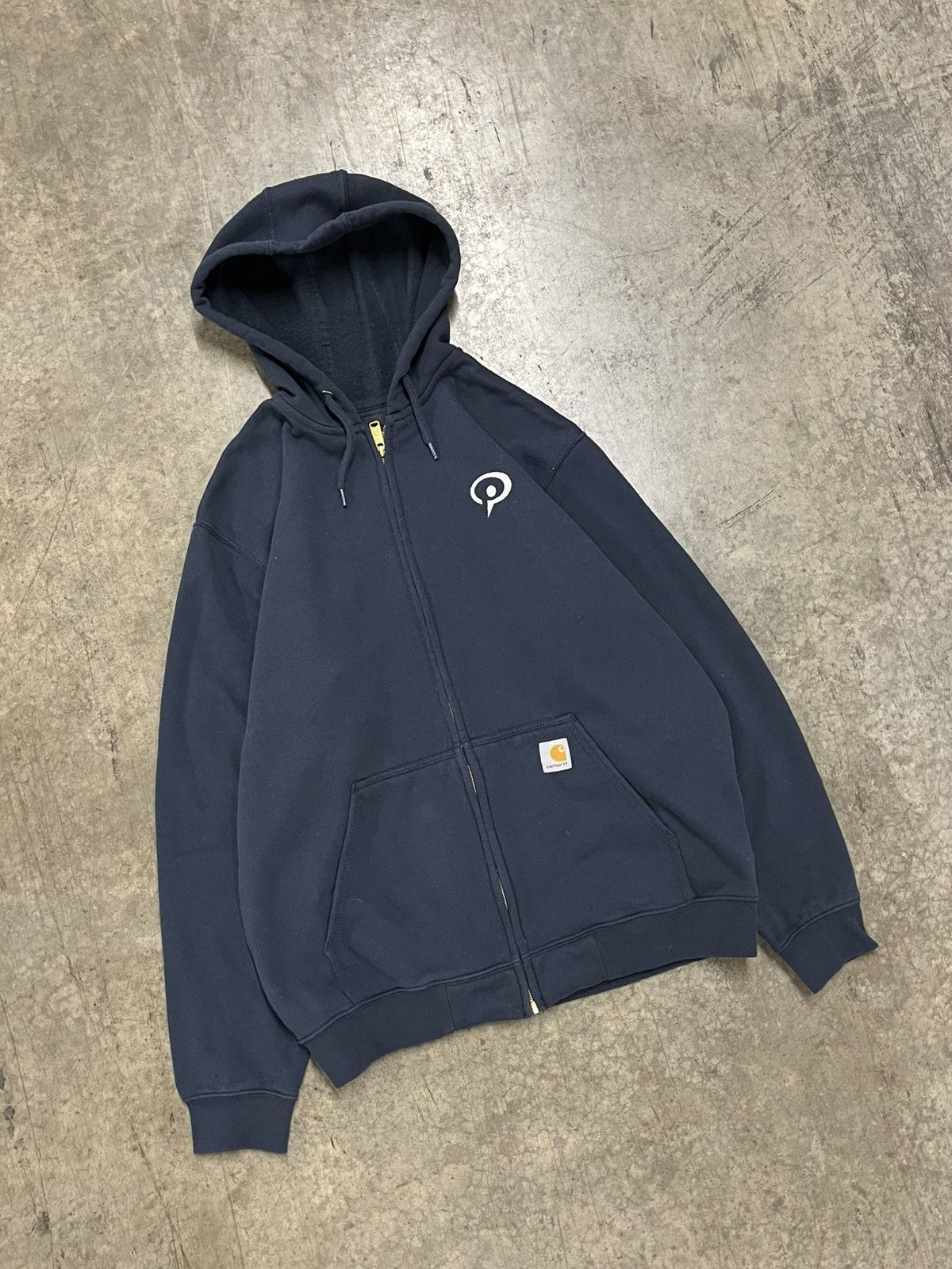Carhartt × Vintage Carhartt zip up sweatshirt streetwear hype skater vintage Size US L / EU 52-54 / 3 - 1 Thumbnail