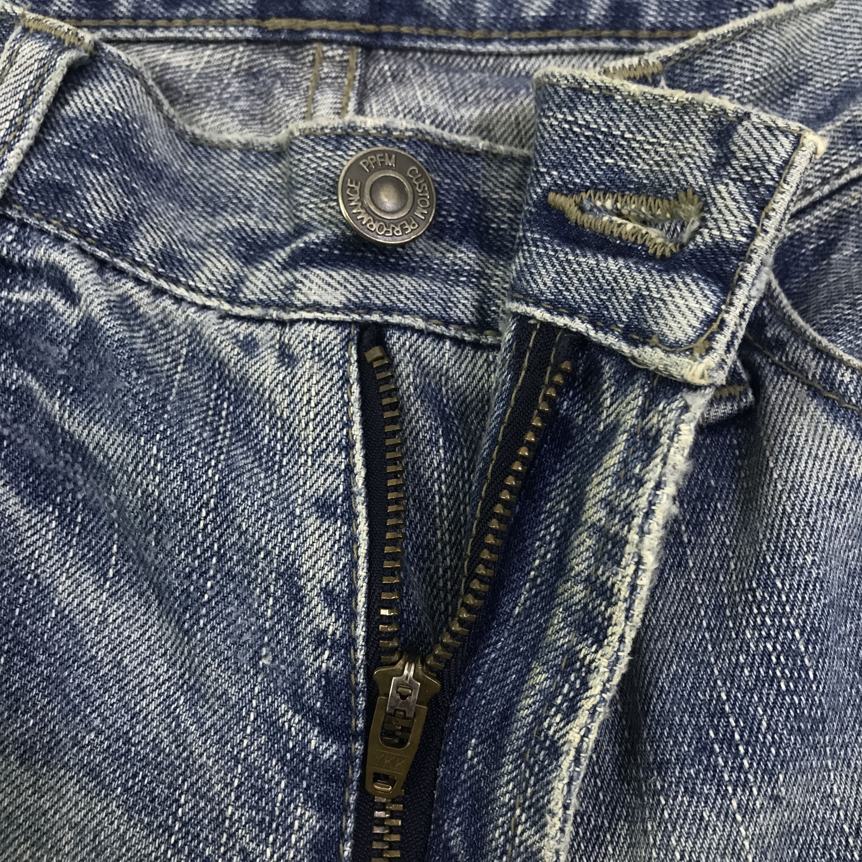 PPFM Vintage PPFM Rippe Distressed denim Jeans Pants K130B17 Size US 32 / EU 48 - 13 Thumbnail