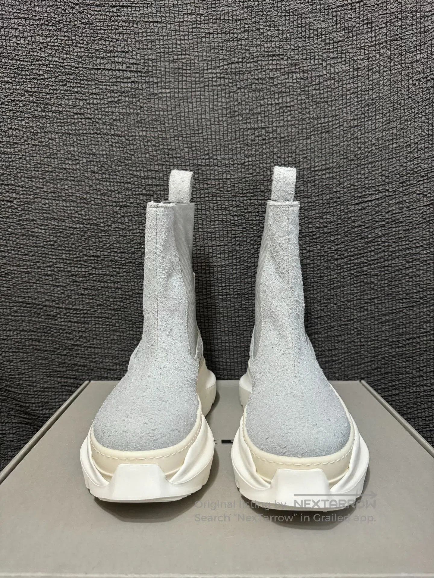 Rick Owens Rick Owens 23FW Distressed Leather Chelsea Boots. Size US 6 / IT 36 - 6 Thumbnail