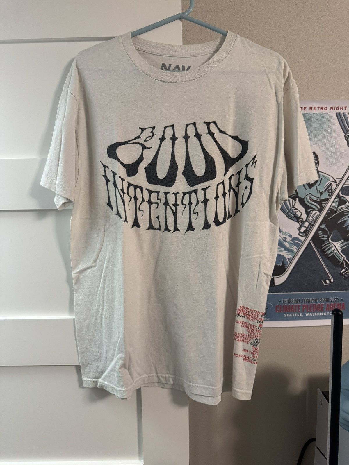 Vlone Nav Vlone T-shirt Size US L / EU 52-54 / 3 - 1 Thumbnail