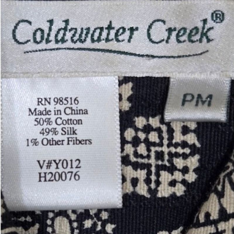 Coldwater Creek Coldwater Creek Women’s Petite Medium Patterned Jacket Size M / US 6-8 / IT 42-44 - 6 Thumbnail