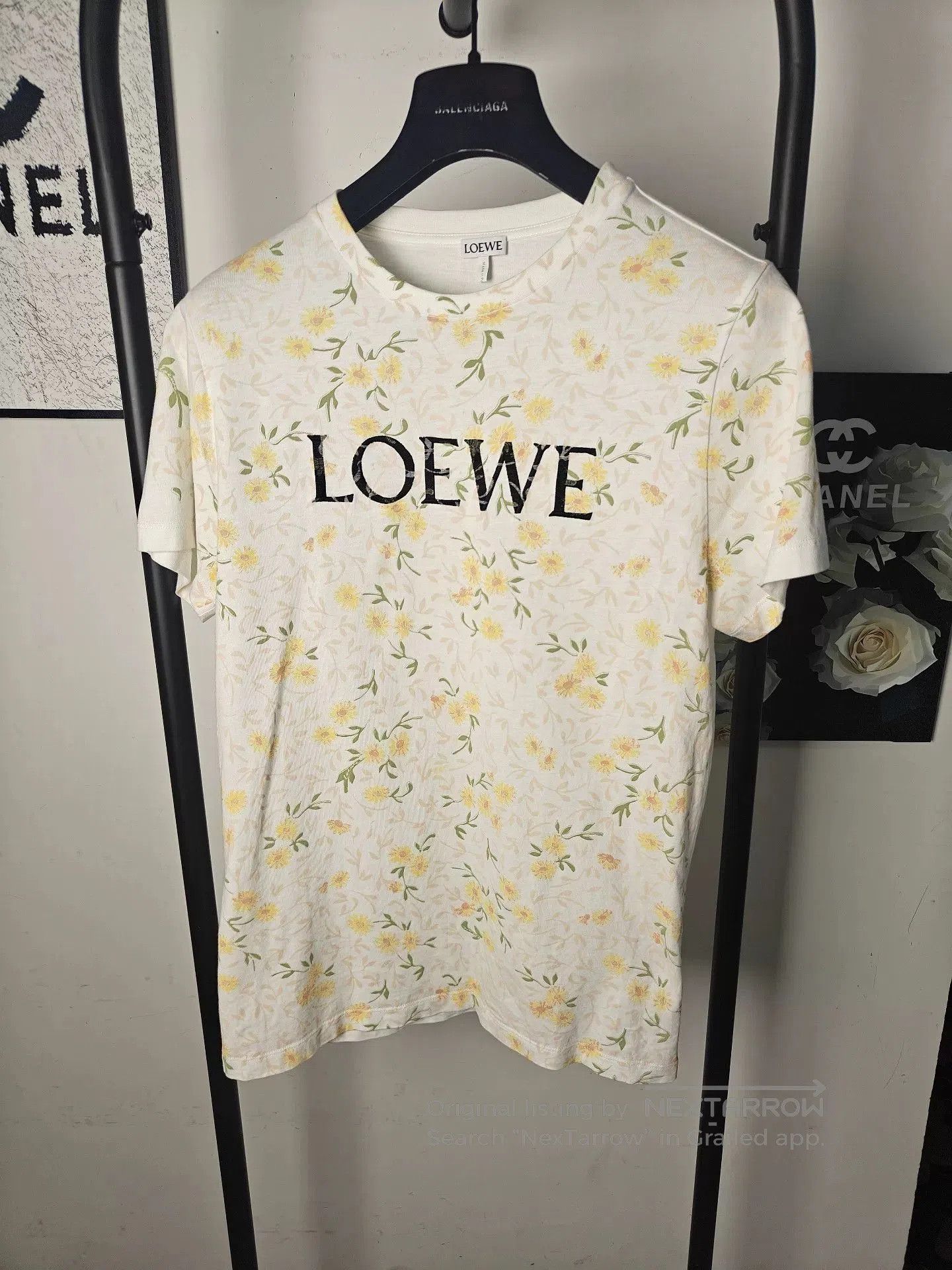 Loewe Loewe Embroidered Logo Short Sleeve T. Size US M / EU 48-50 / 2 - 1 Thumbnail