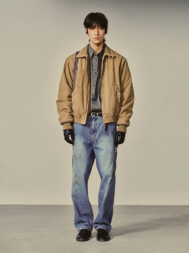 Beams Plus Art If Acts Sherpa Western Bomber Jacket Beige Size US L / EU 52-54 / 3 - 15 Thumbnail