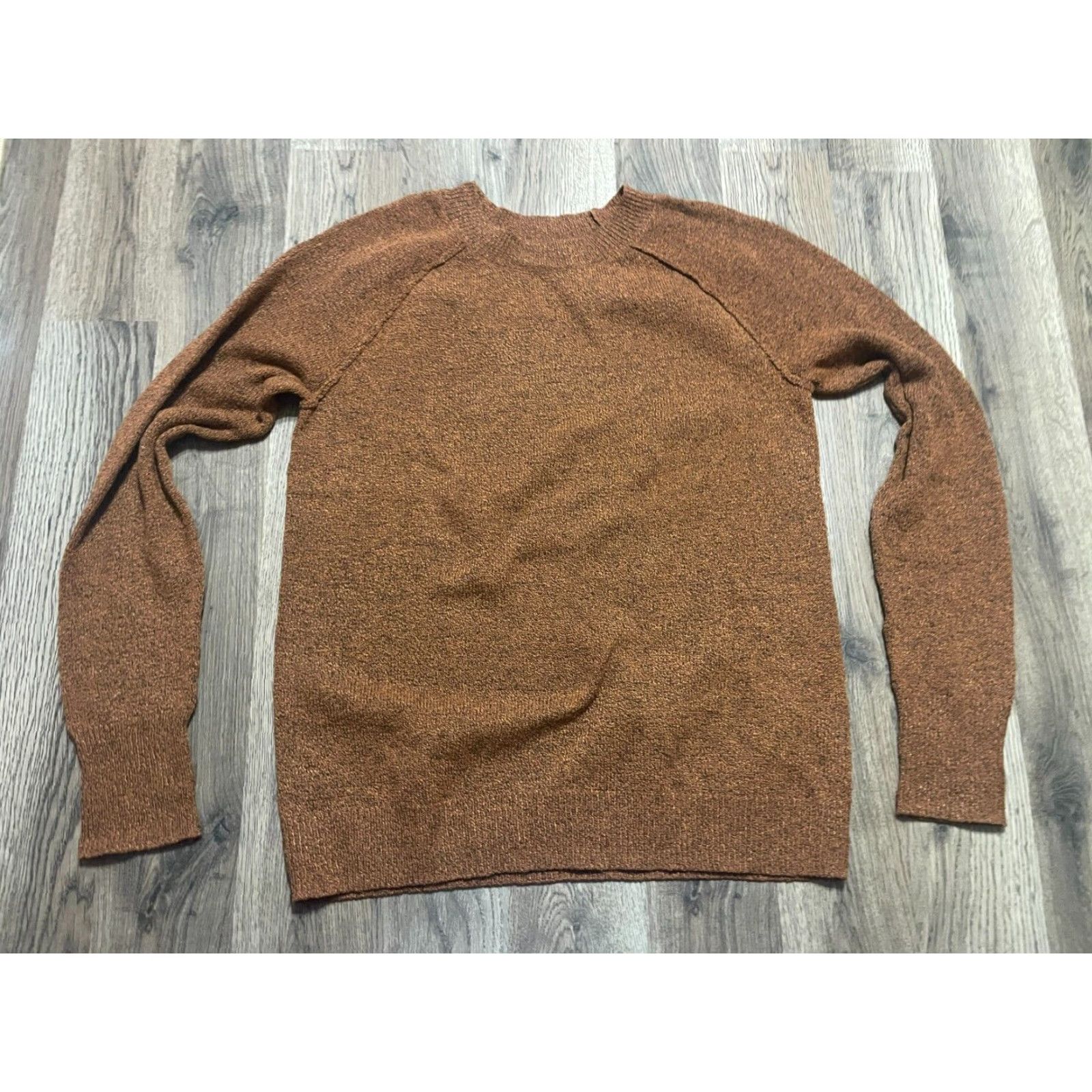 Vintage Sonoma Sweater Women's XS Orange Pullover Crewneck Long Sleeve Size XS / US 0-2 / IT 36-38 - 2 Thumbnail