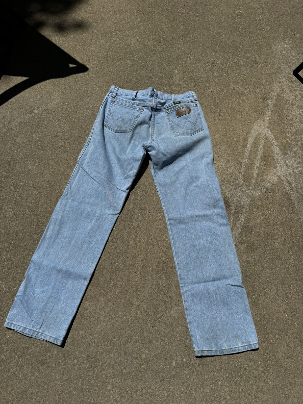 Wrangler Wrangler Jeans Light Wash 33x32 Size US 33 - 5 Thumbnail