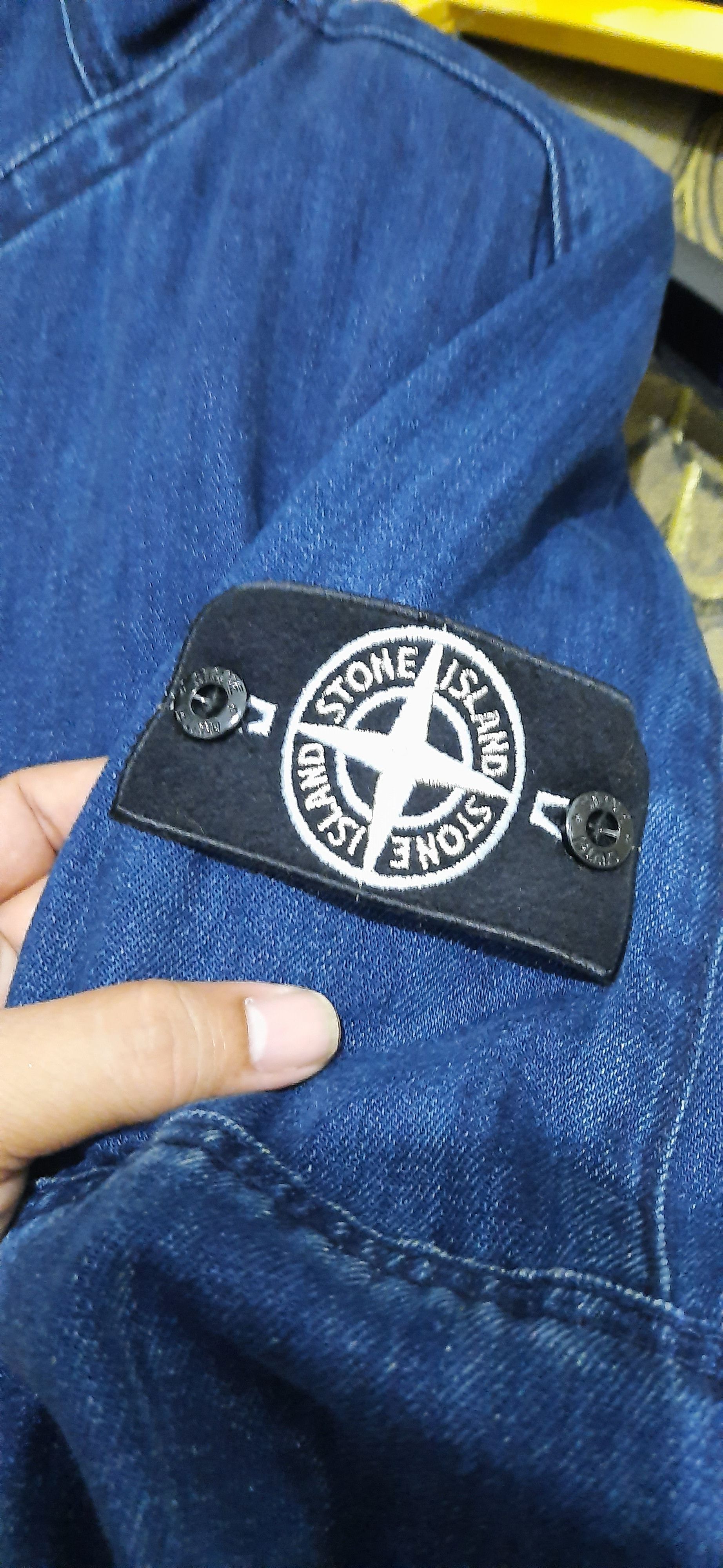 Stone Island Stone Island Polypropylene Denim Detachable Lining Size US L / EU 52-54 / 3 - 3 Thumbnail