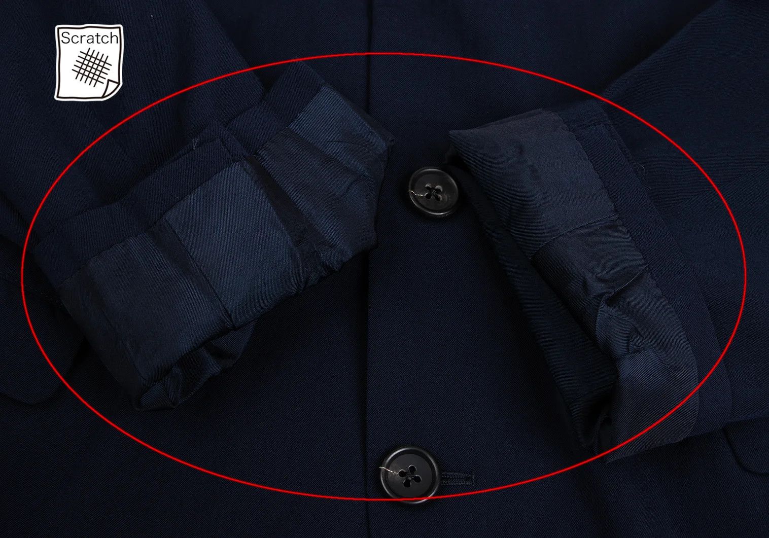 Yohji Yamamoto Yohji Yamamoto Wool Gabardine Jacket Navy M Size US M / EU 48-50 / 2 - 8 Thumbnail