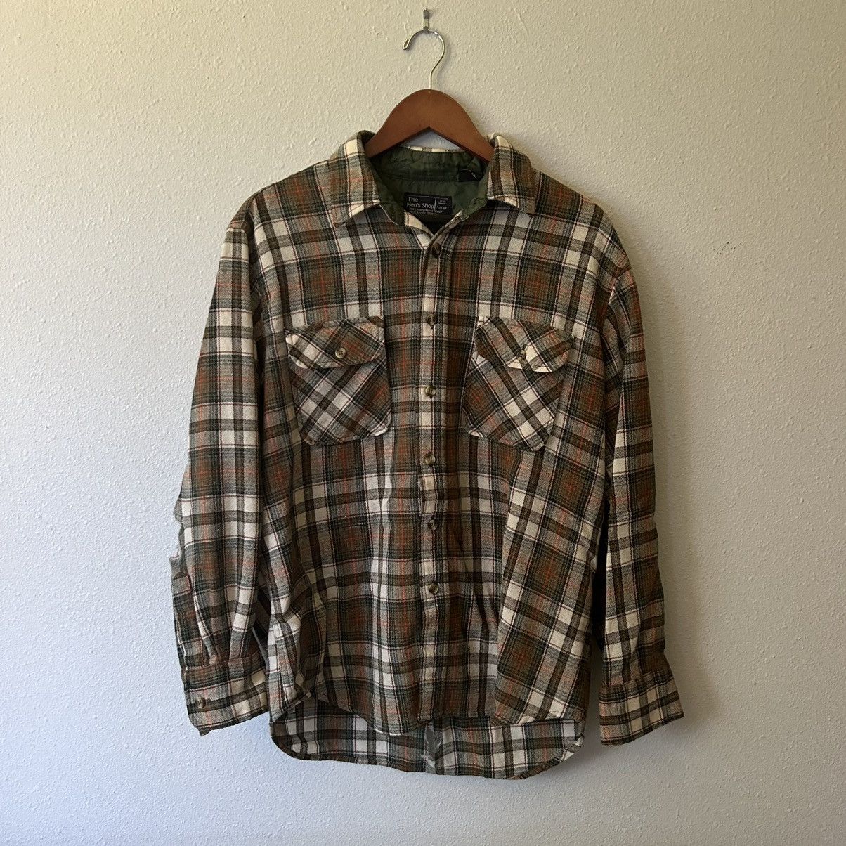 Vintage Vintage 60s 70s Flannel Size US L / EU 52-54 / 3 - 1 Thumbnail