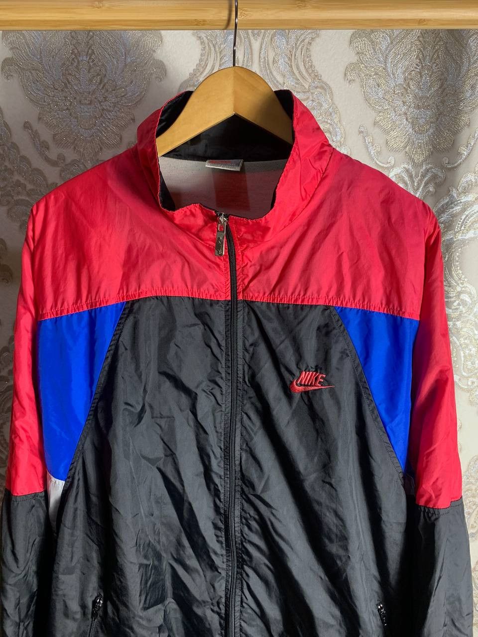 Nike Vintage Nike Retro Designer Light Jacket Drill Swoosh 90s Size US XXL / EU 58 / 5 - 2 Thumbnail