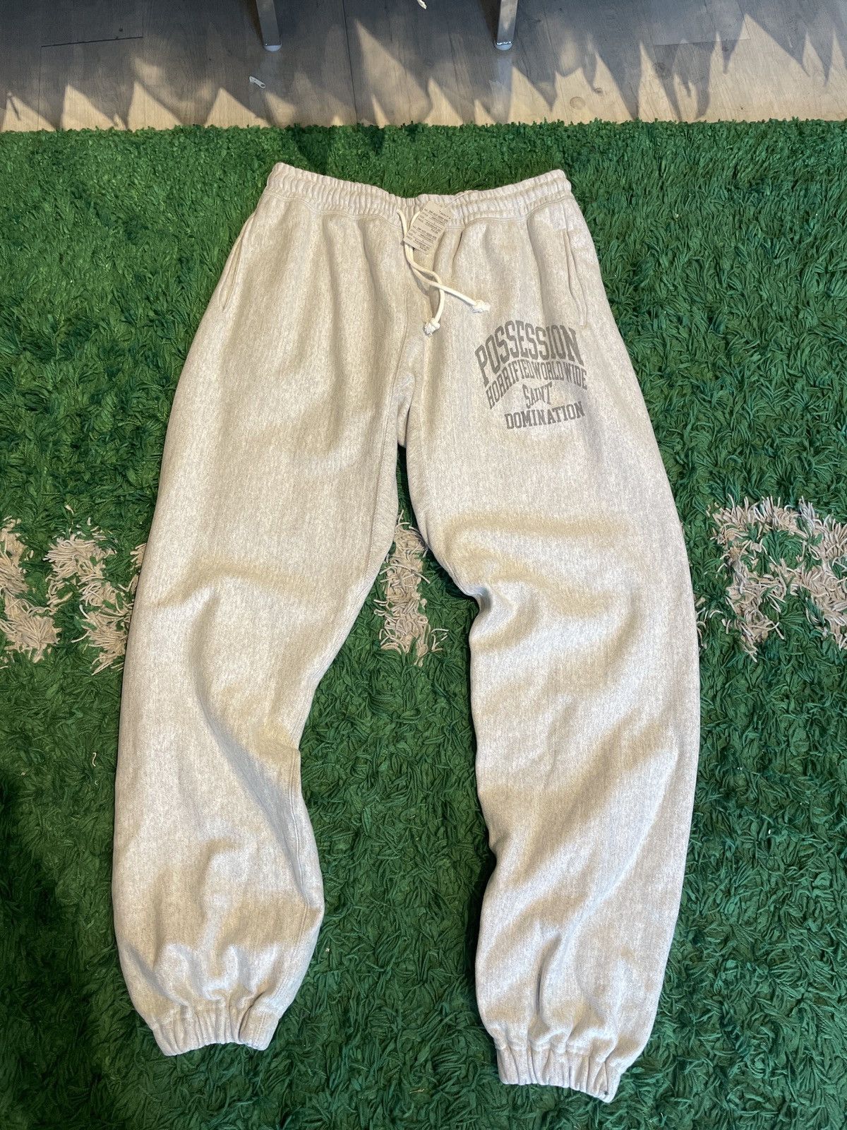 Saint Michael Saint Michael Domination Sweat Pant Grey L Size US 34 / EU 50 - 1 Thumbnail