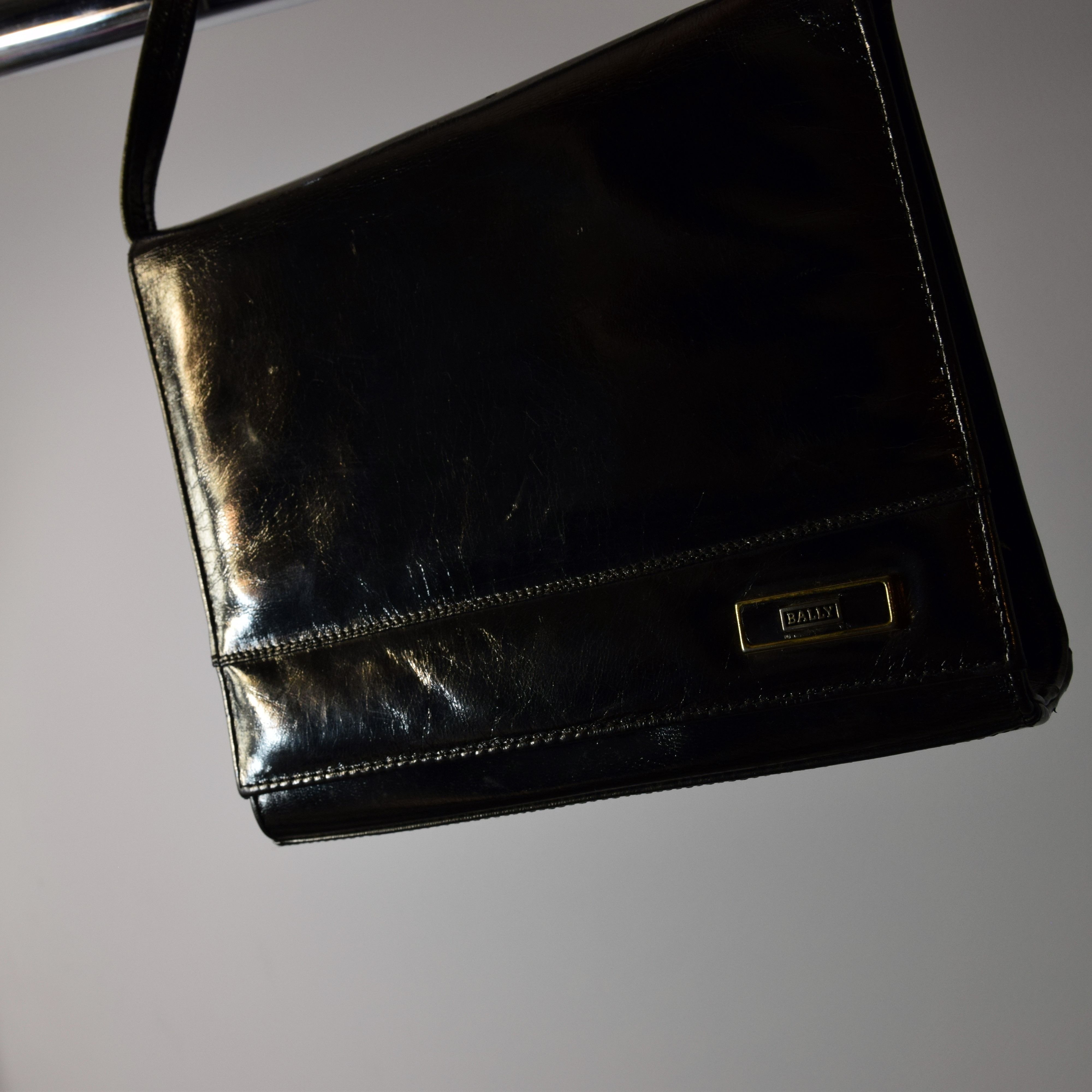 Bally × Vintage Bally Leather Shoulder Bag Size ONE SIZE - 3 Thumbnail