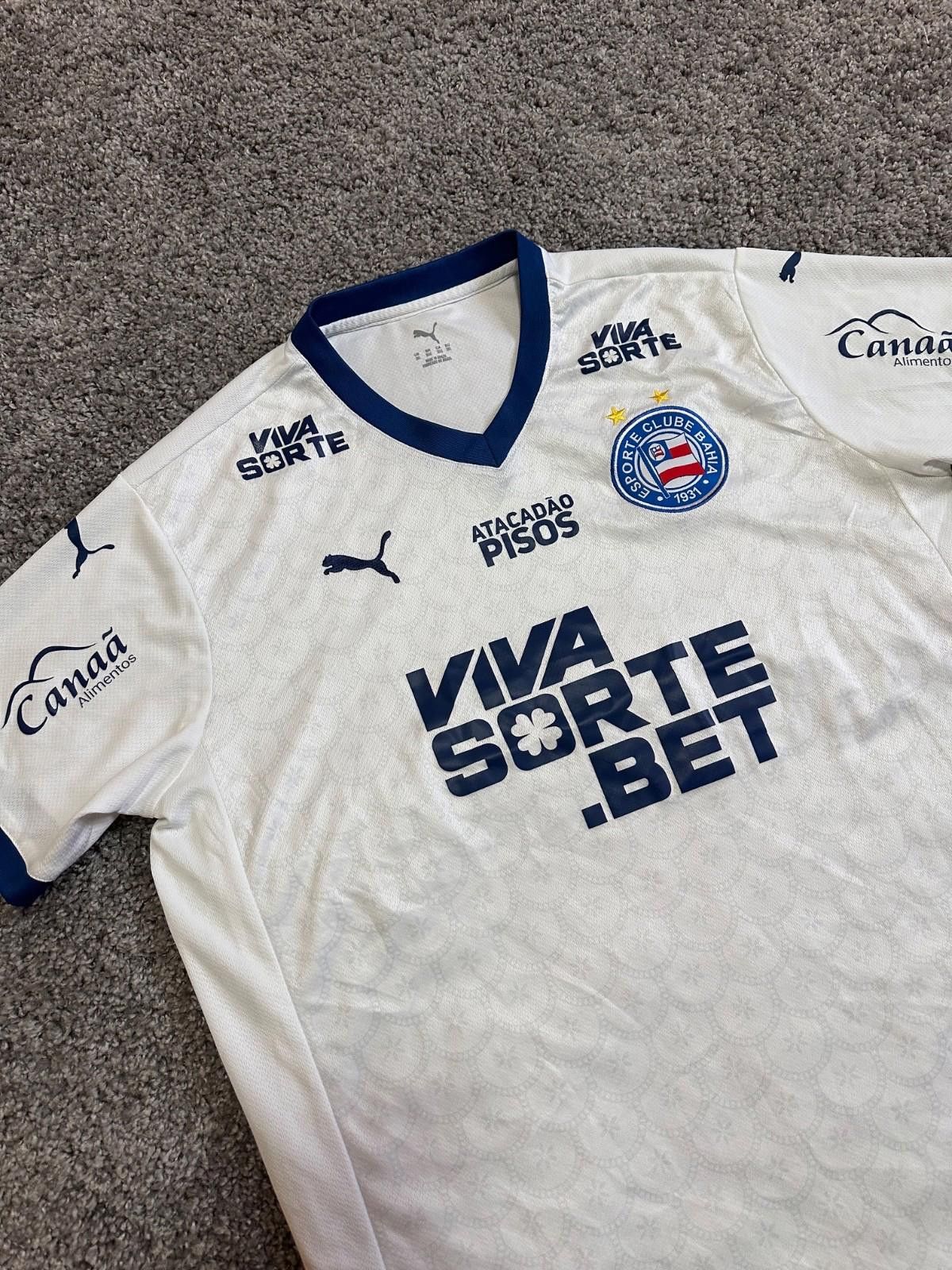 Puma Puma Esporte Clube Bahia 2025 Football Shirt Soccer Jersey Size US XL / EU 56 / 4 - 3 Thumbnail