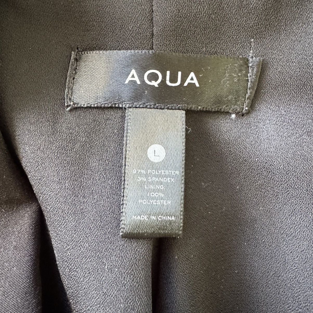 AQUA Aqua Ruched-Sleeve Blazer Size L / US 10 / IT 46 - 3 Thumbnail