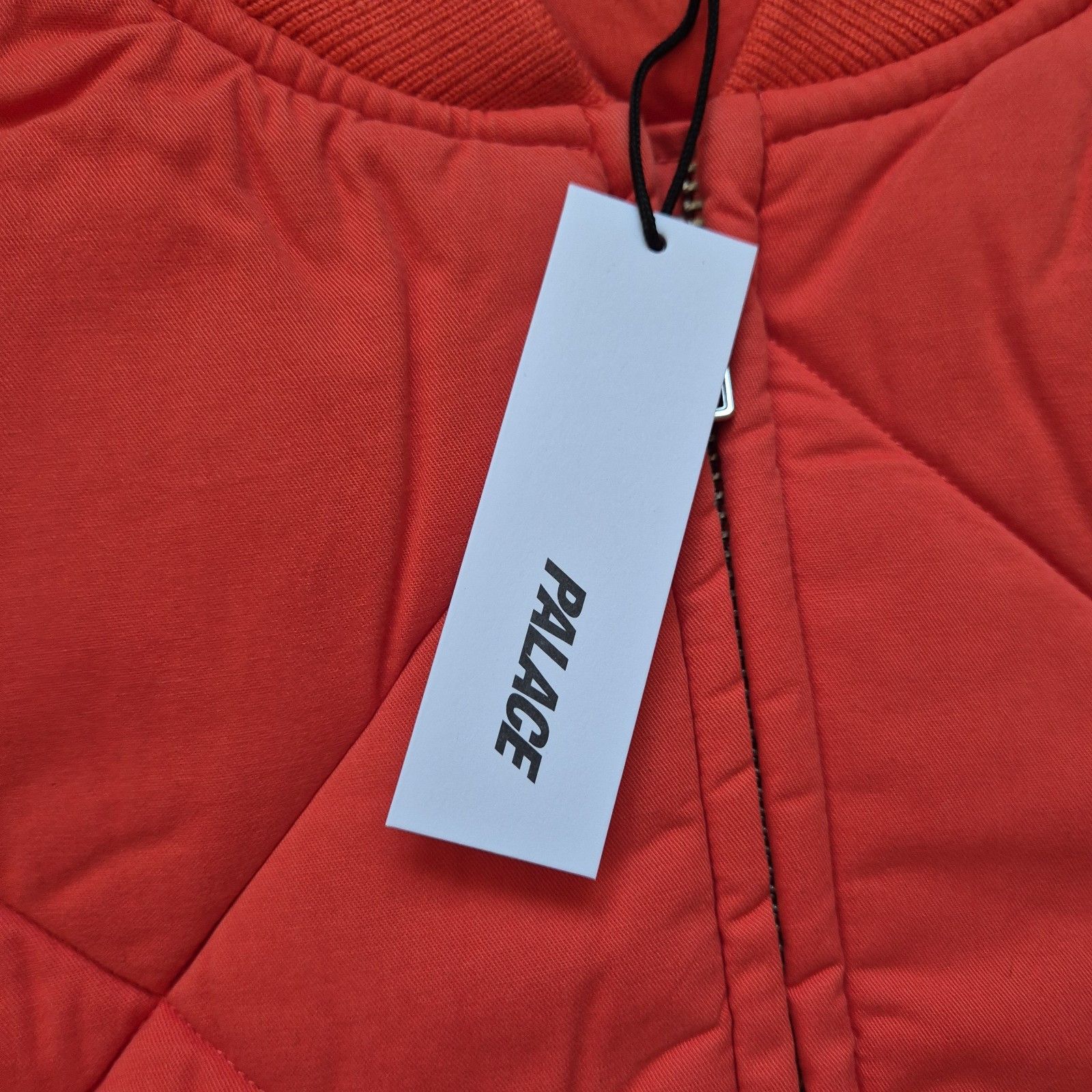 Palace D-Quilt Bomber Jacket XL Tiger Orange SS24