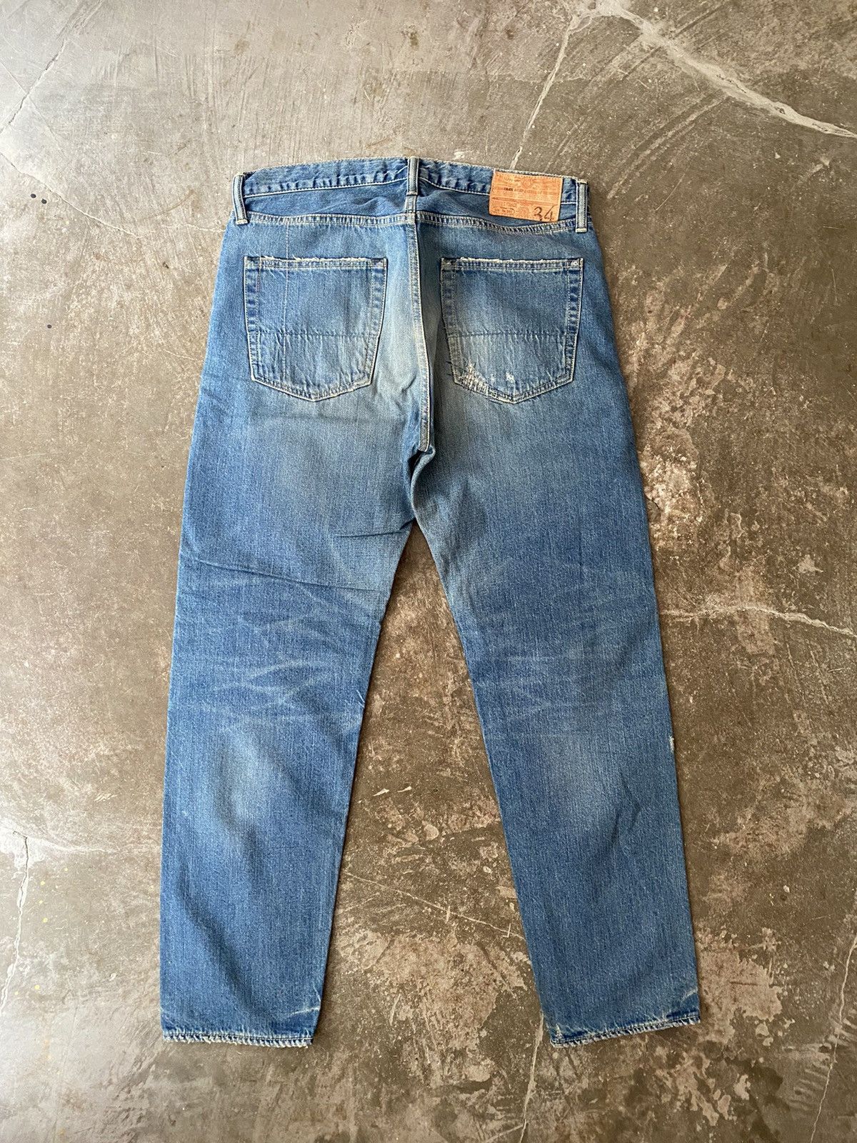 ANACHRONORM Anachronorm Patchwork Jeans Kapital RRL Visvim Boro Needles Size US 34 / EU 50 - 6 Thumbnail