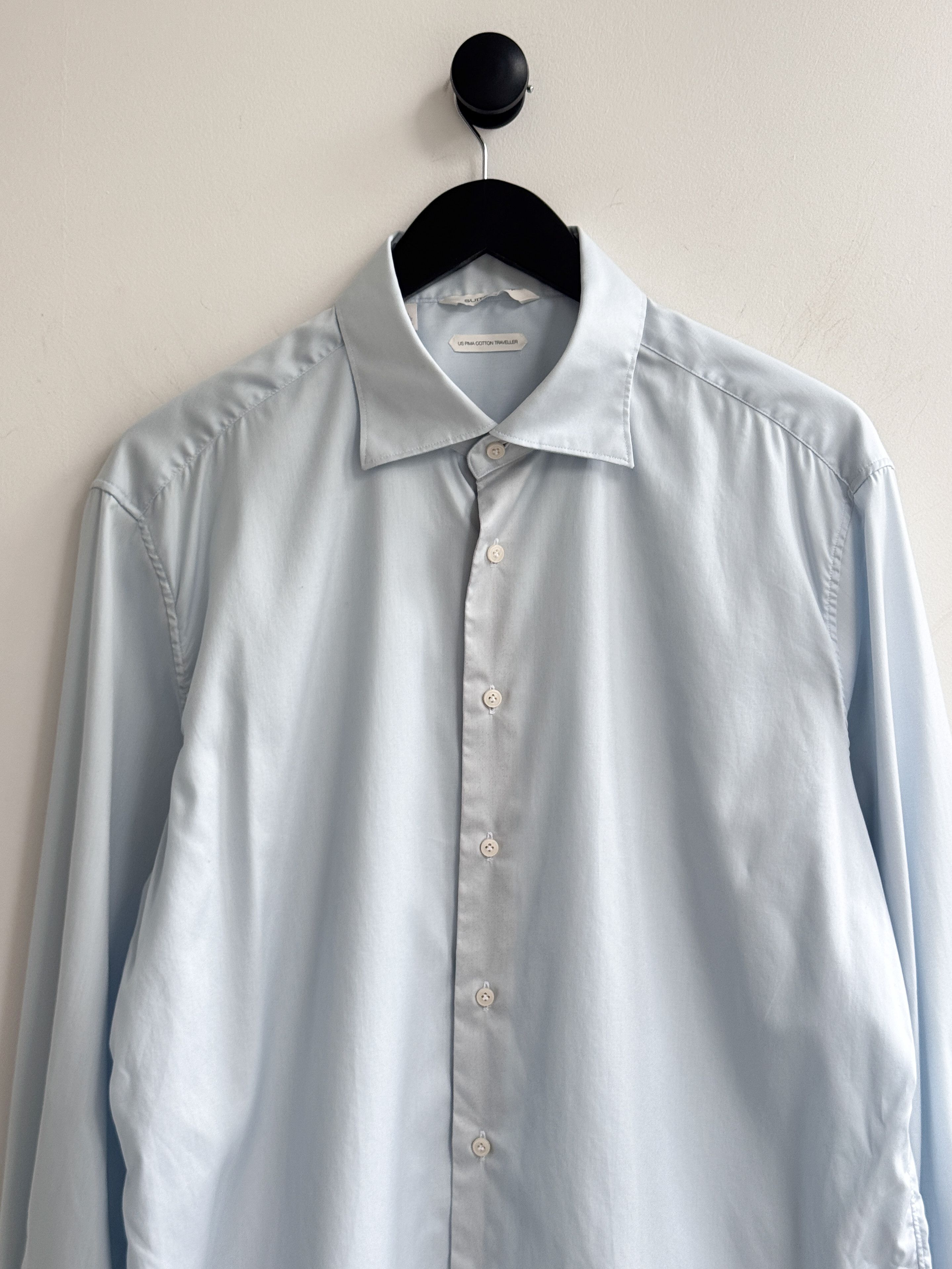 Suitsupply Suitsupply Dress Shirt Size US XL / EU 56 / 4 - 2 Thumbnail