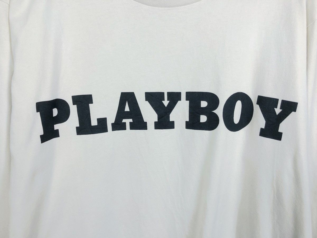 Playboy Rare Vintage Playboy Spellout LS Tee Size US XXL / EU 58 / 5 - 3 Thumbnail