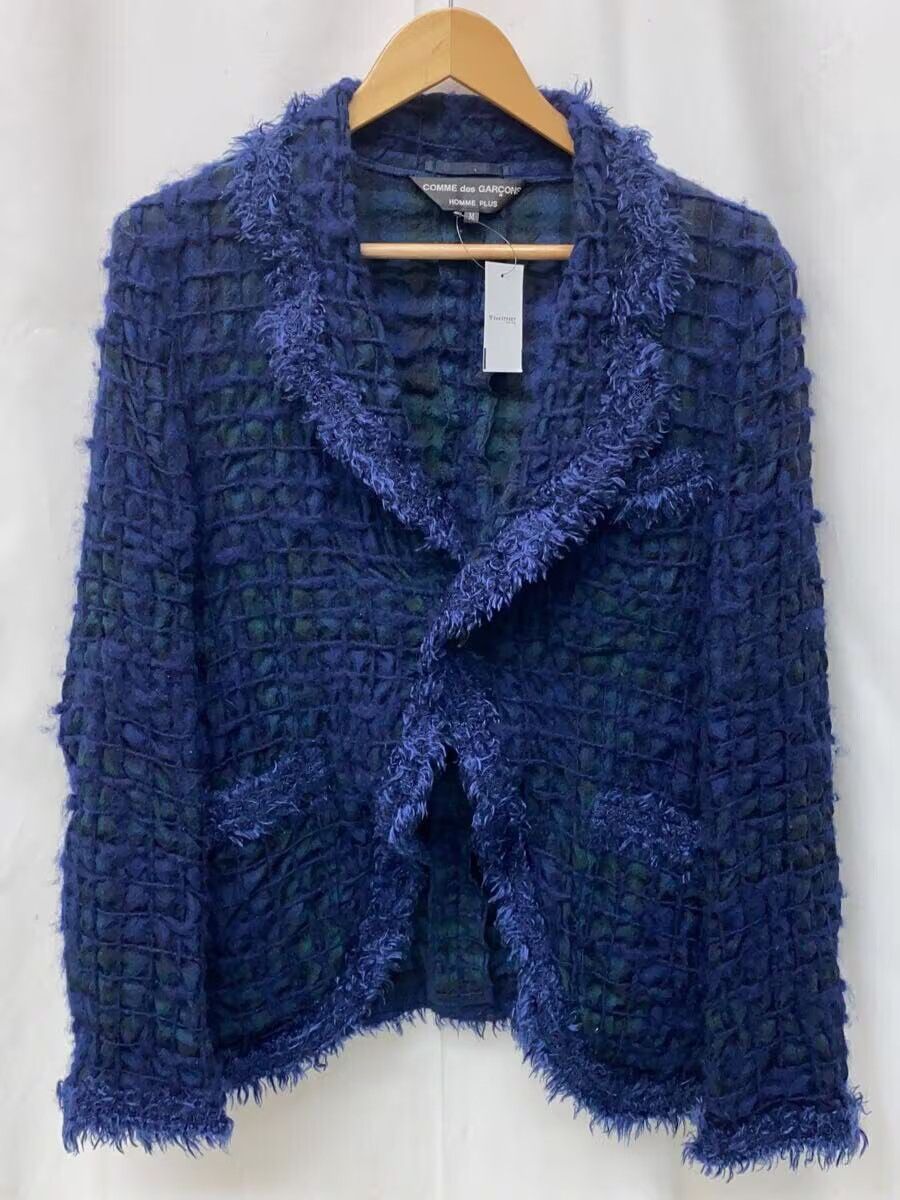 Comme des Garcons AW04 Wool Netting Blazer Jacket Size US M / EU 48-50 / 2 - 1 Thumbnail