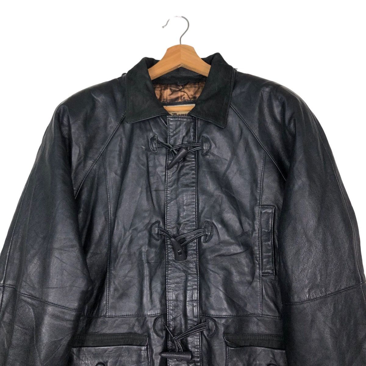 Japanese Brand 🔥Vintage Biker Leather Jacket Donobio Blanket Issey Miyake Size US M / EU 48-50 / 2 - 3 Thumbnail