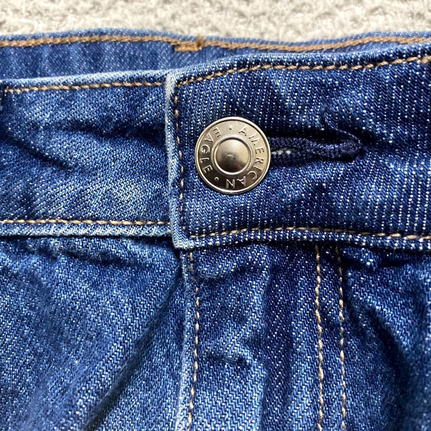American Eagle Outfitters American Eagle Outfitters Skirt Blue Denim Cargo Pockets Low Rise Maxi Women 6 XS? Size 28" / US 6 / IT 42 - 7 Thumbnail
