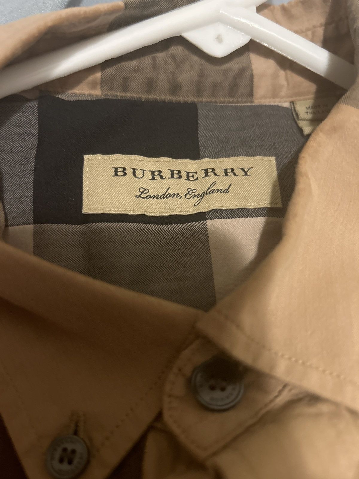 Burberry Burberry Classic Plaid Shortsleeved Button Up Size US M / EU 48-50 / 2 - 3 Thumbnail