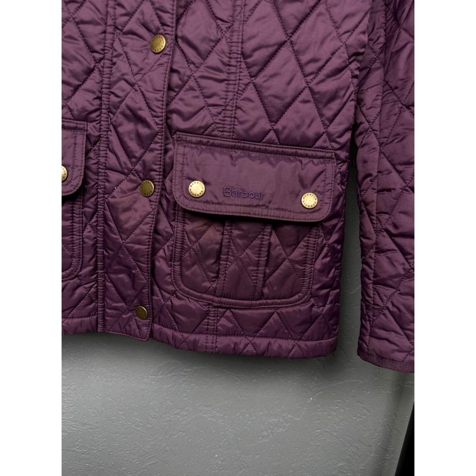 Barbour VINTAGE Barbour Ruskin Quilted Jacket Womens Barbour William Morris Jacket UK 8 QS Size S / US 4 / IT 40 - 3 Thumbnail